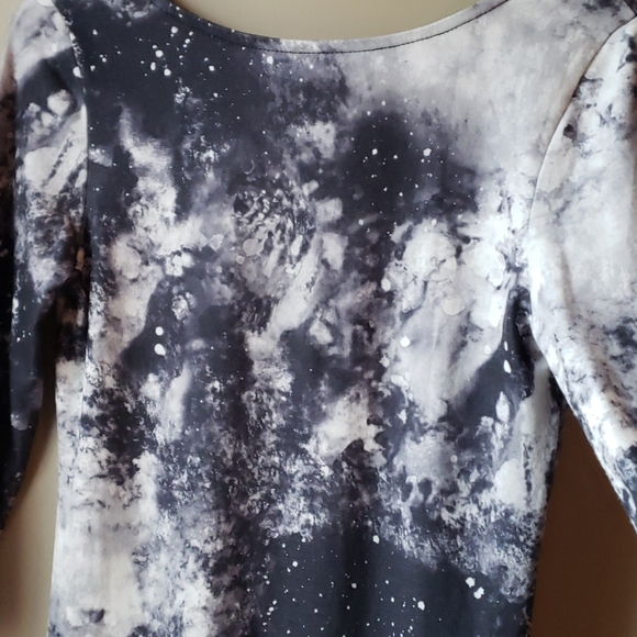 Scoop back galactic dress size small le chateau - Picture 3 of 5